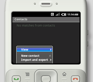Illustration for article titled Android UI Screenshots